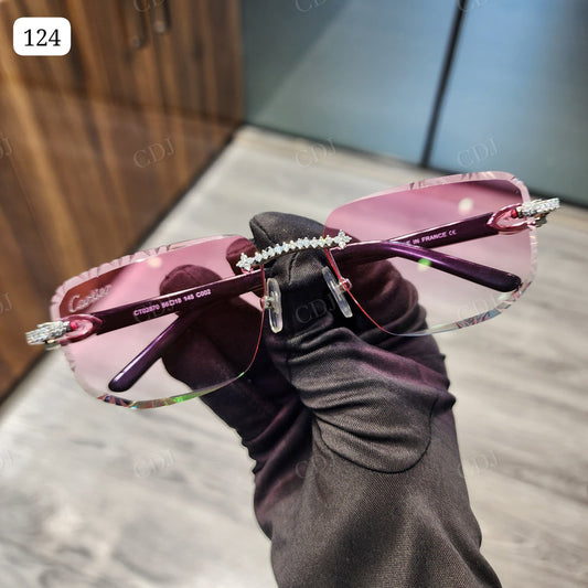 Custom Diamond Glasses