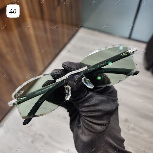 Custom Diamond Glasses