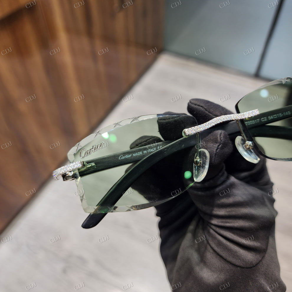 Custom Diamond Glasses