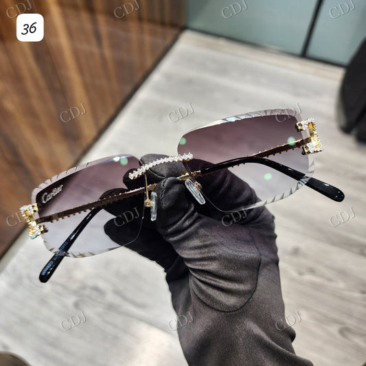 Custom Diamond Glasses