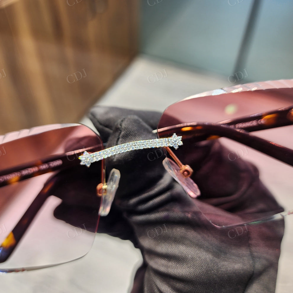 Custom Diamond Glasses