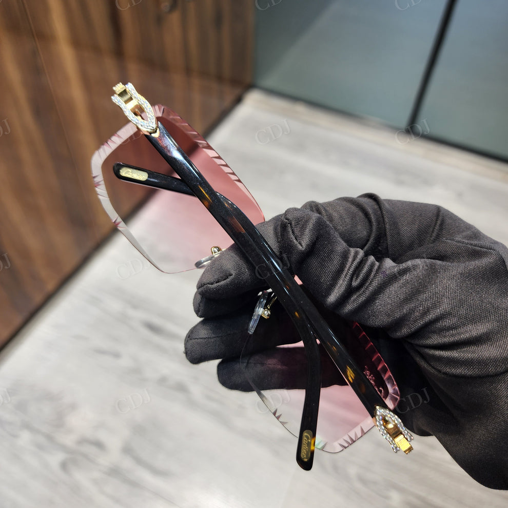 Custom Diamond Glasses
