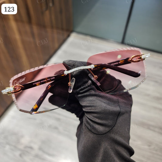 Custom Diamond Glasses