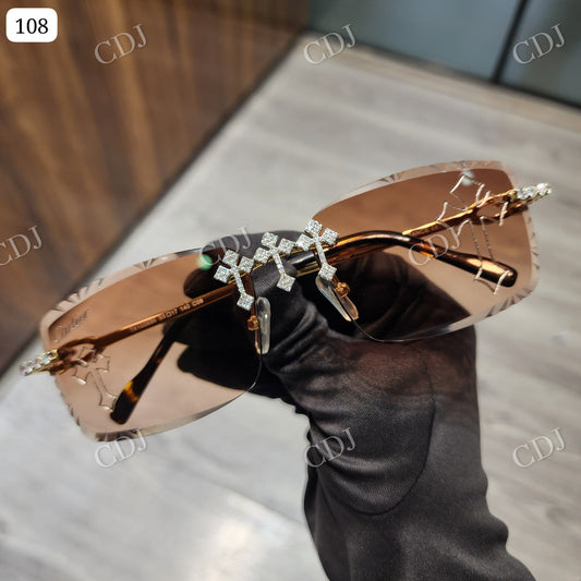 Custom Diamond Glasses