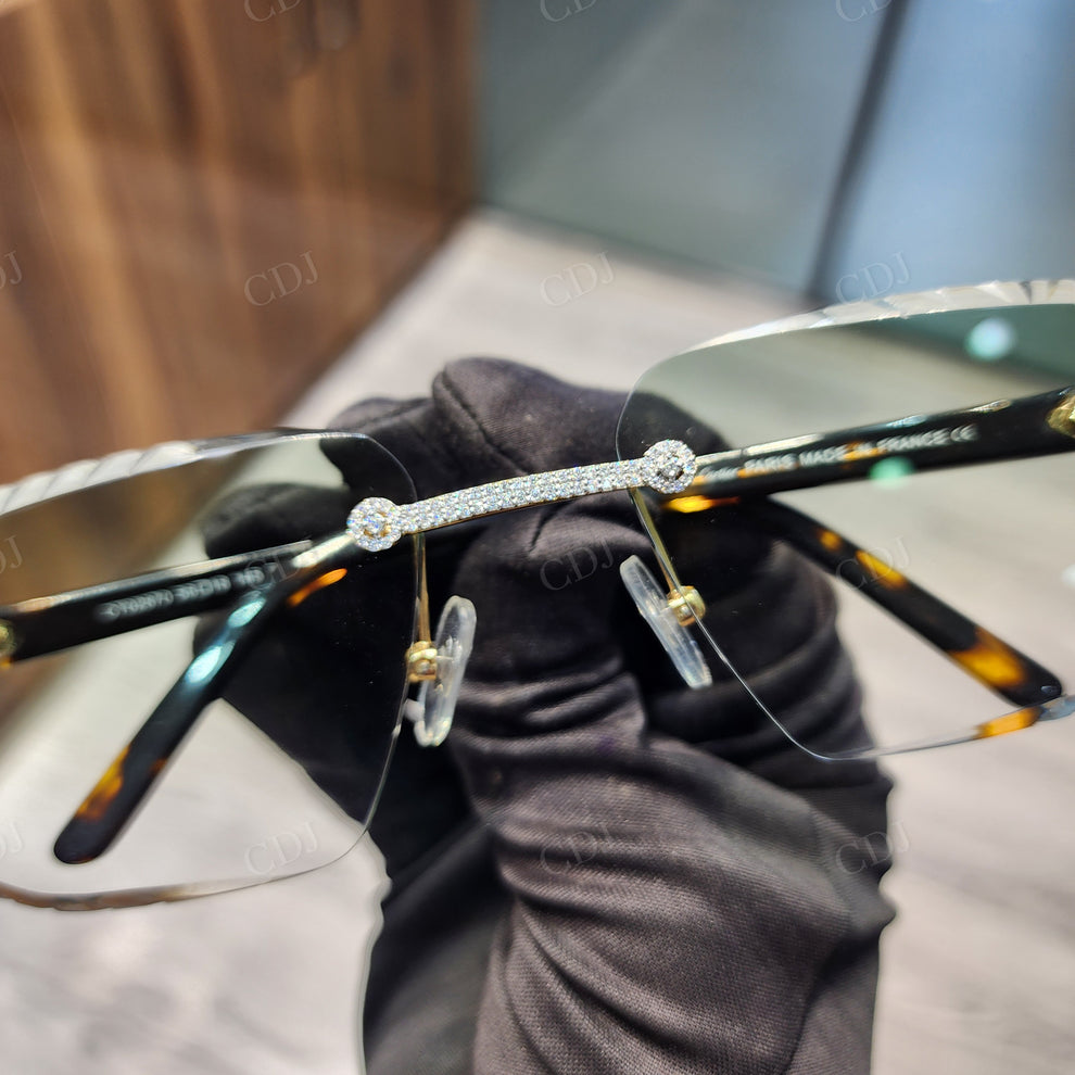 Custom Diamond Glasses