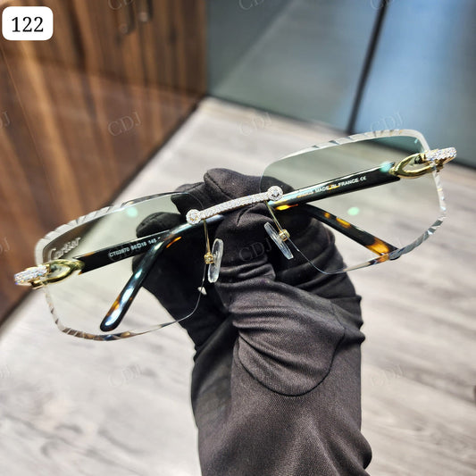 Custom Diamond Glasses