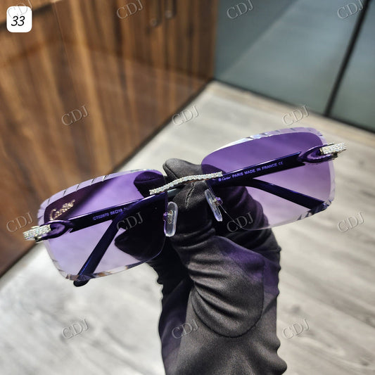 Custom Diamond Glasses