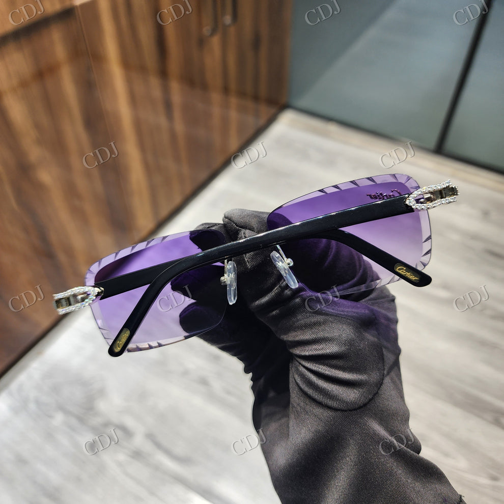 Custom Diamond Glasses