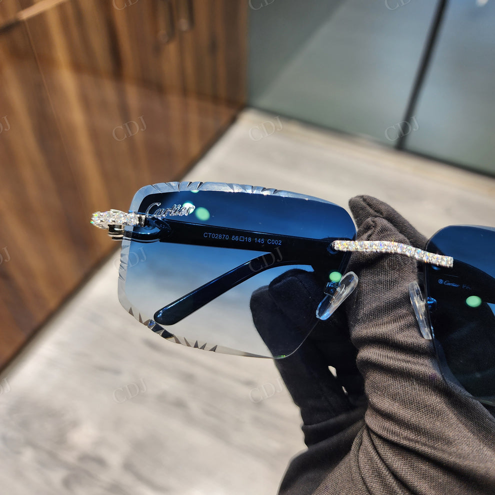Custom Diamond Glasses