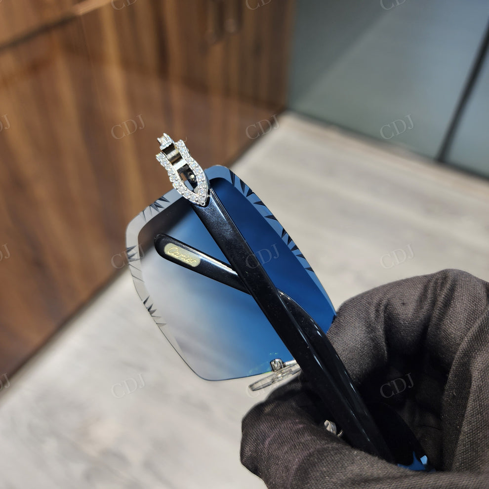 Custom Diamond Glasses