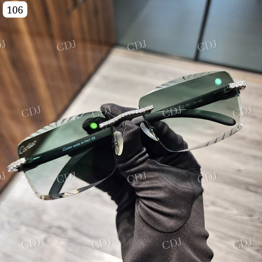 Custom Diamond Glasses