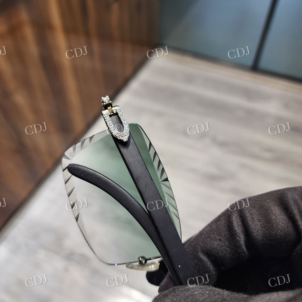 Custom Diamond Glasses