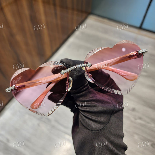 Custom Diamond Glasses