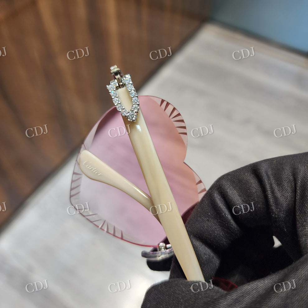 Custom Diamond Glasses