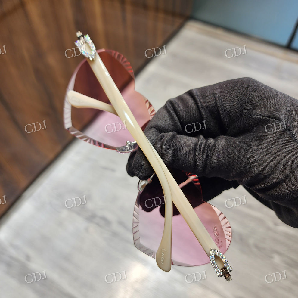 Custom Diamond Glasses