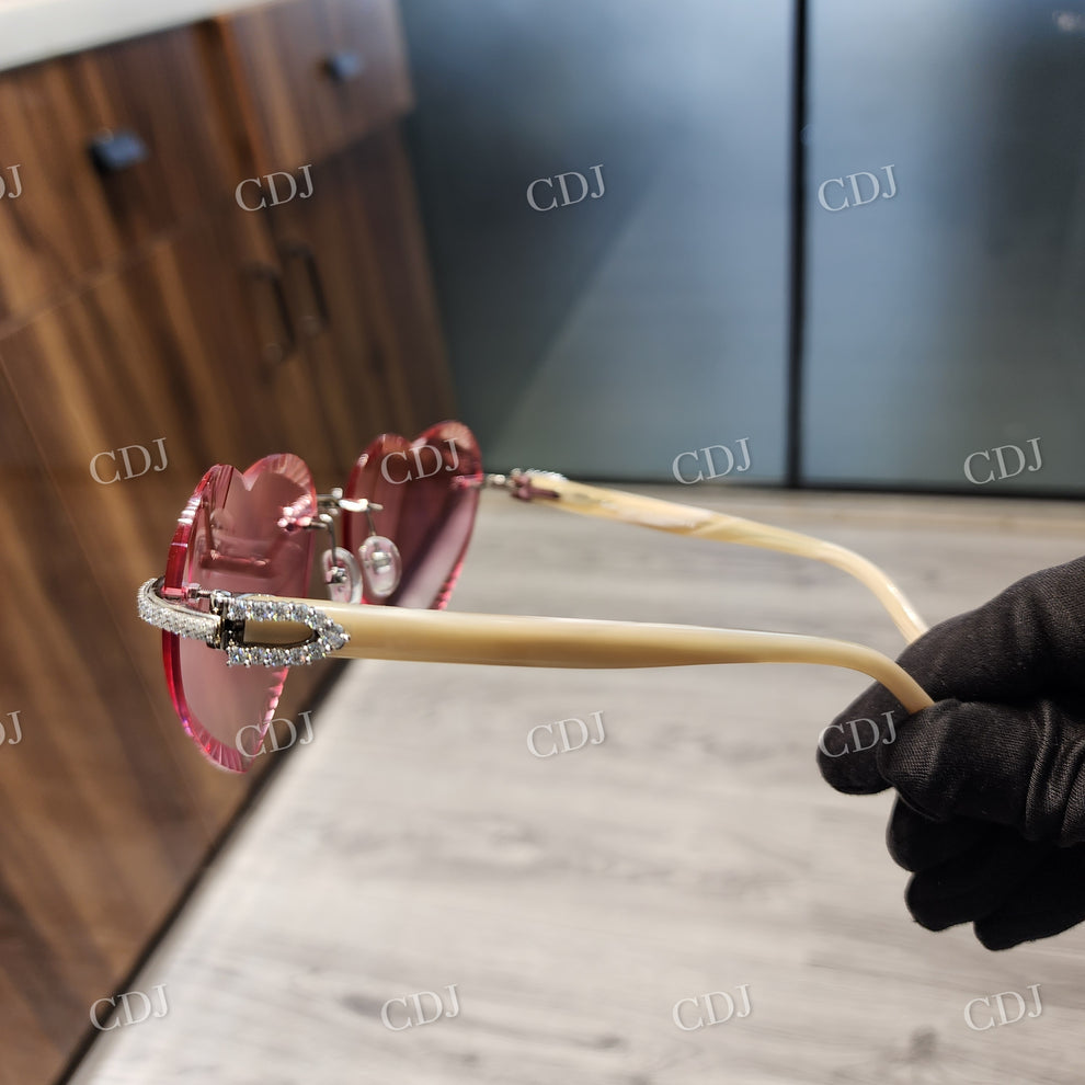 Custom Diamond Glasses