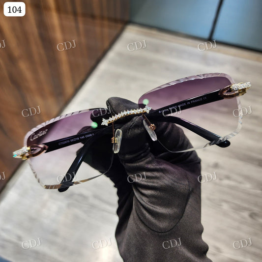 Custom Diamond Glasses