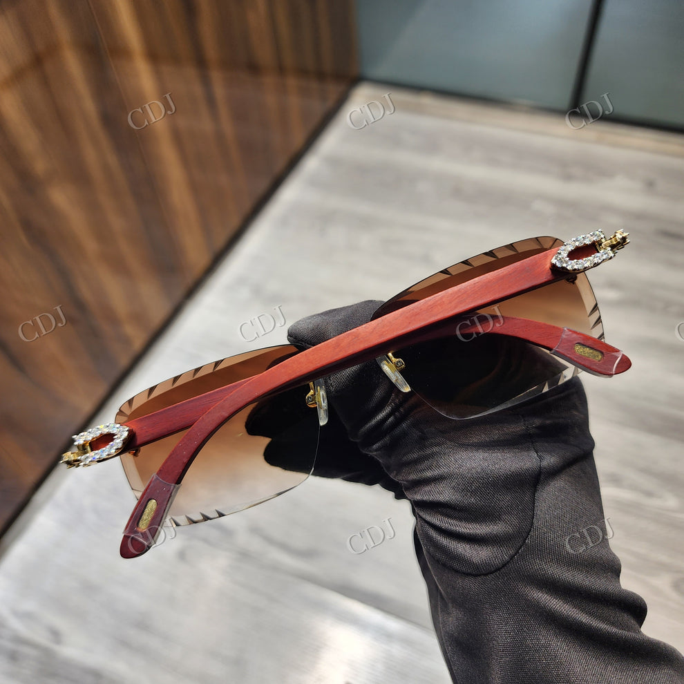 Custom Diamond Glasses