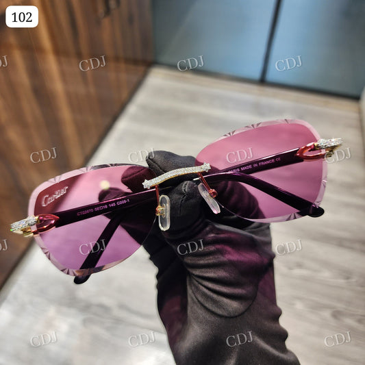 Custom Diamond Glasses