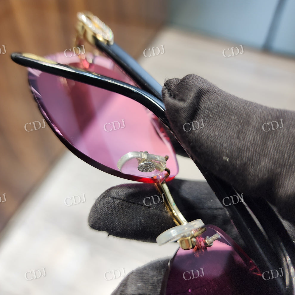 Custom Diamond Glasses