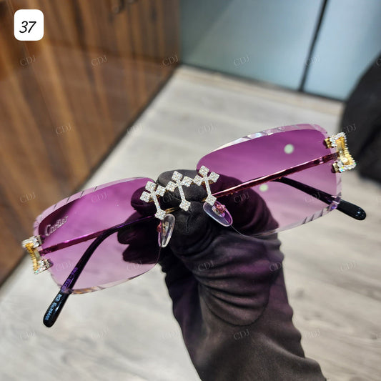 Custom Diamond Glasses