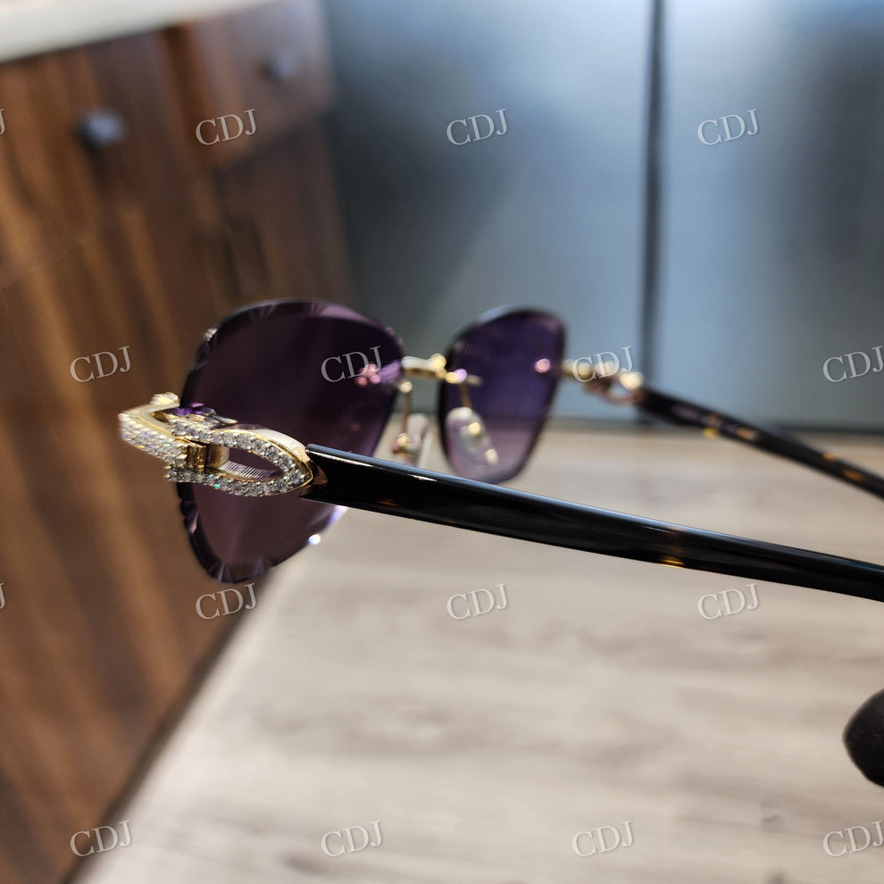 Custom Diamond Glasses