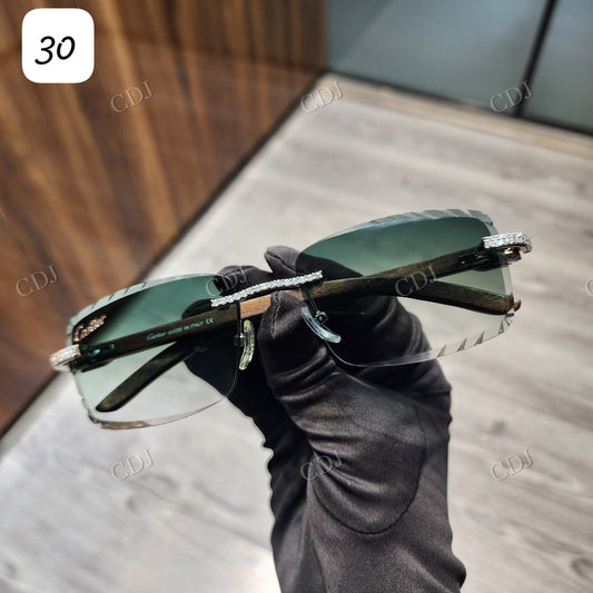 Custom Diamond Glasses