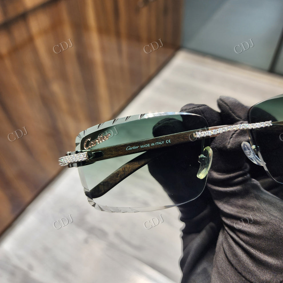 Custom Diamond Glasses