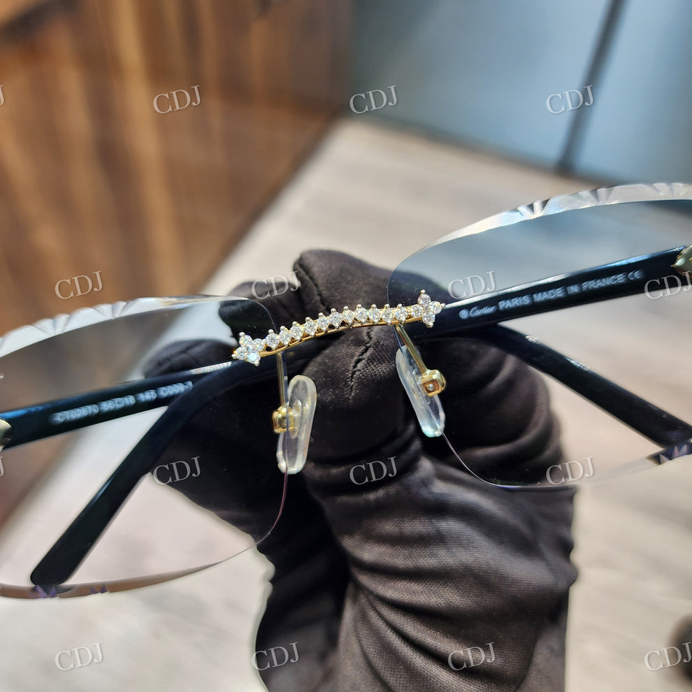 Custom Diamond Glasses