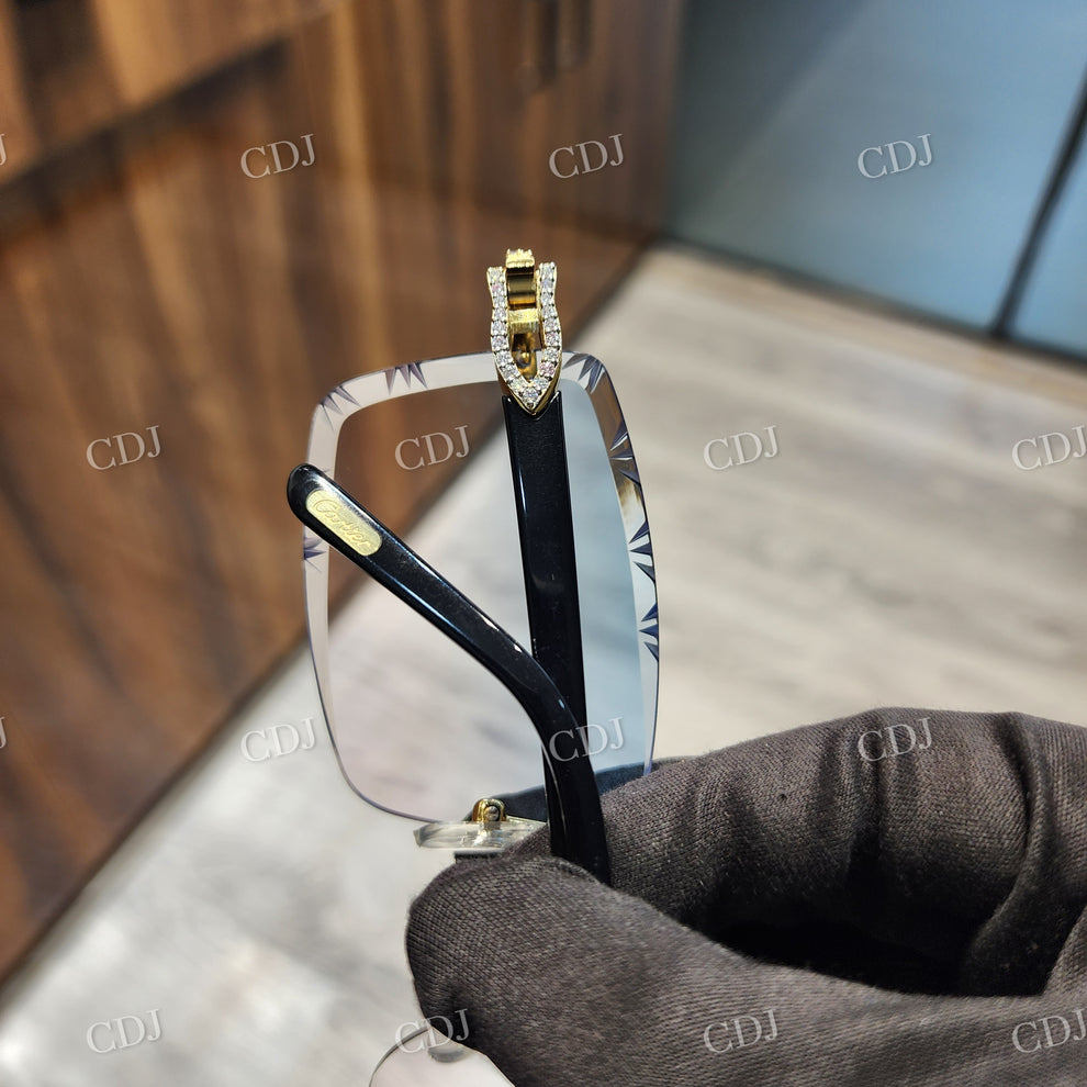Custom Diamond Glasses