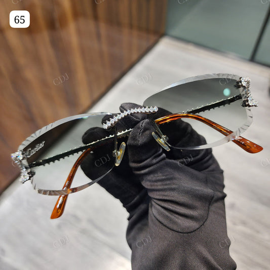 Custom Diamond Glasses