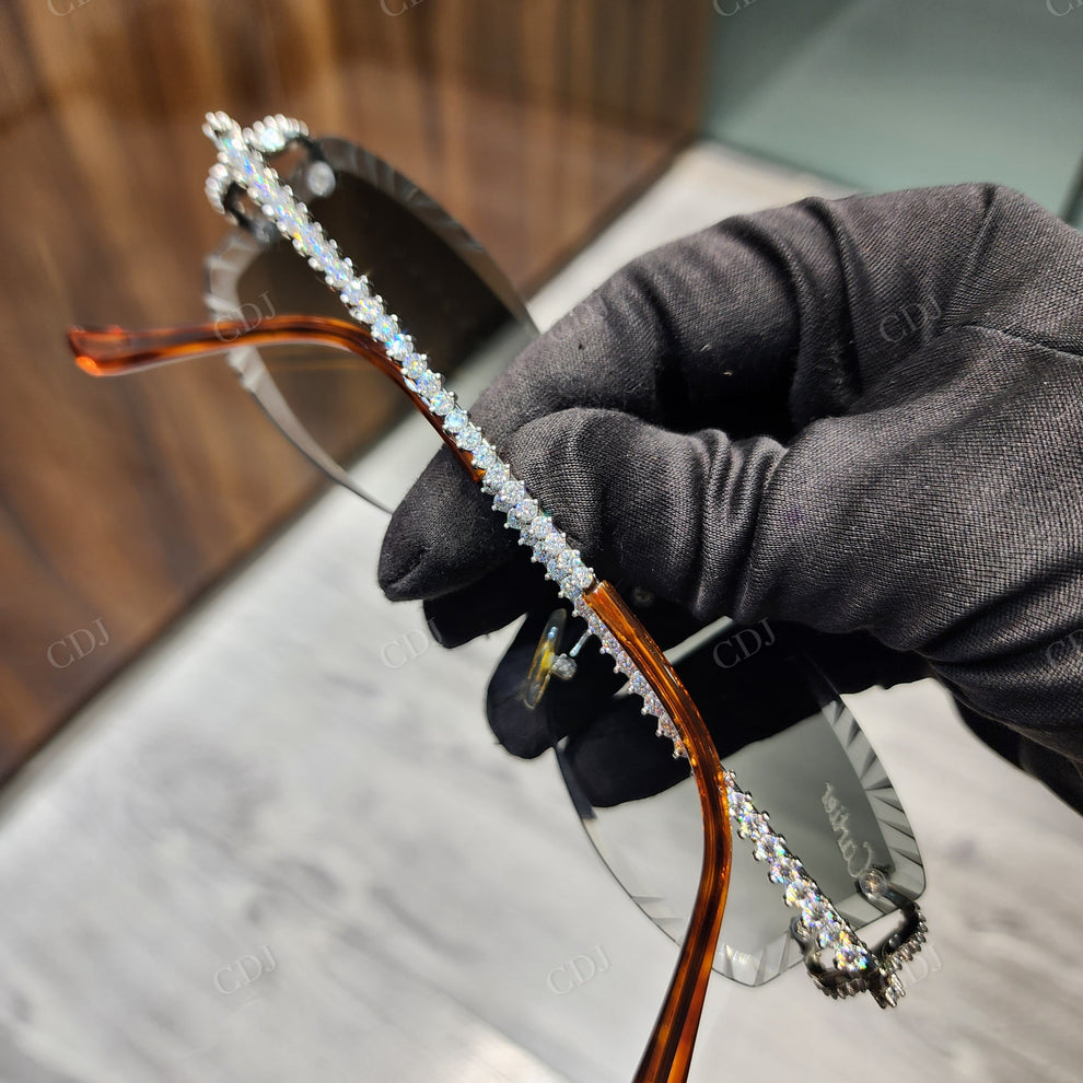 Custom Diamond Glasses