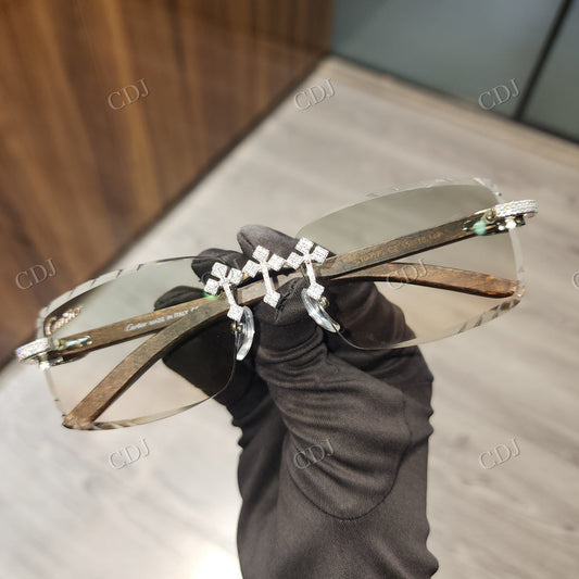 Custom Diamond Glasses