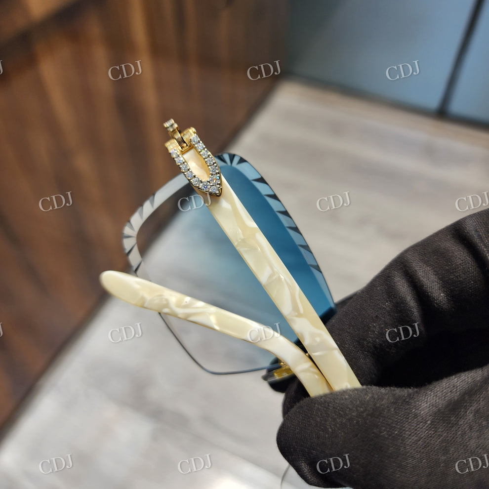 Custom Diamond Glasses