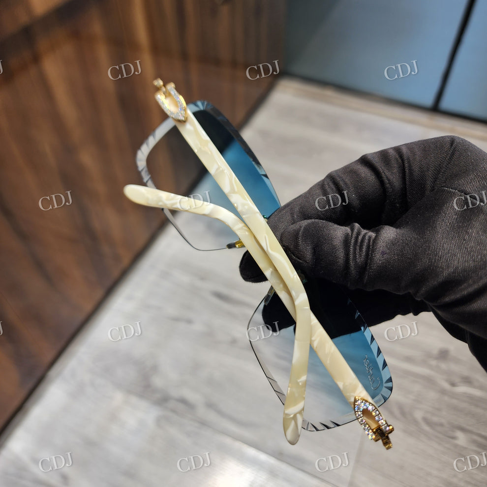 Custom Diamond Glasses