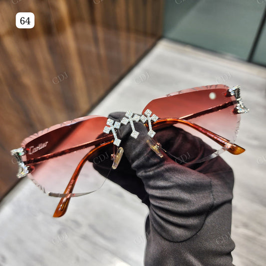 Custom Diamond Glasses