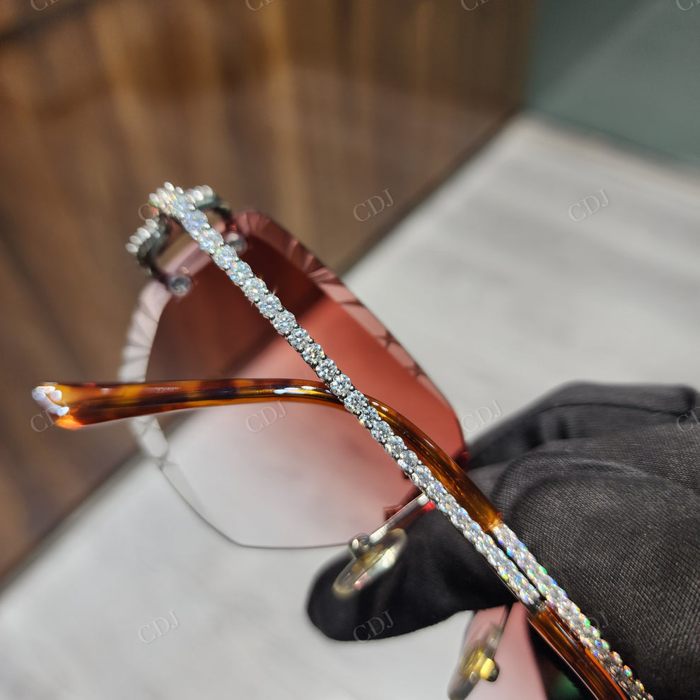 Custom Diamond Glasses