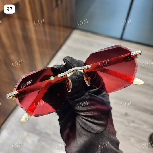 Custom Diamond Glasses