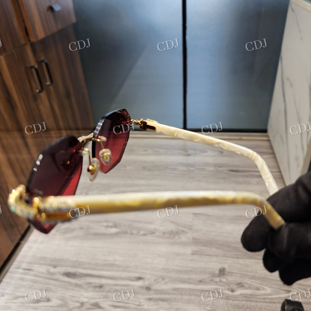 Custom Diamond Glasses