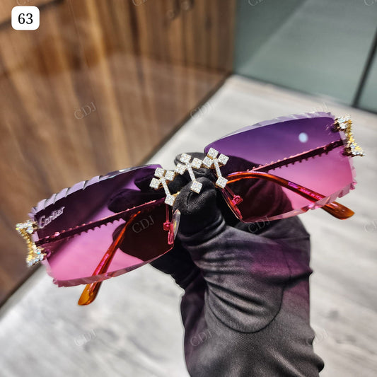Custom Diamond Glasses