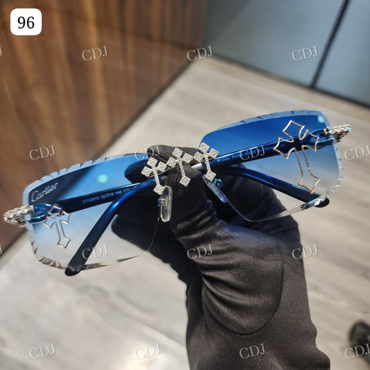 Custom Diamond Glasses