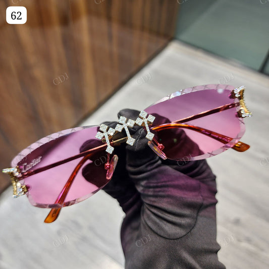 Custom Diamond Glasses