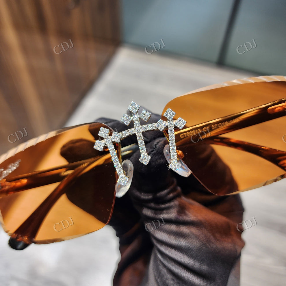 Custom Diamond Glasses