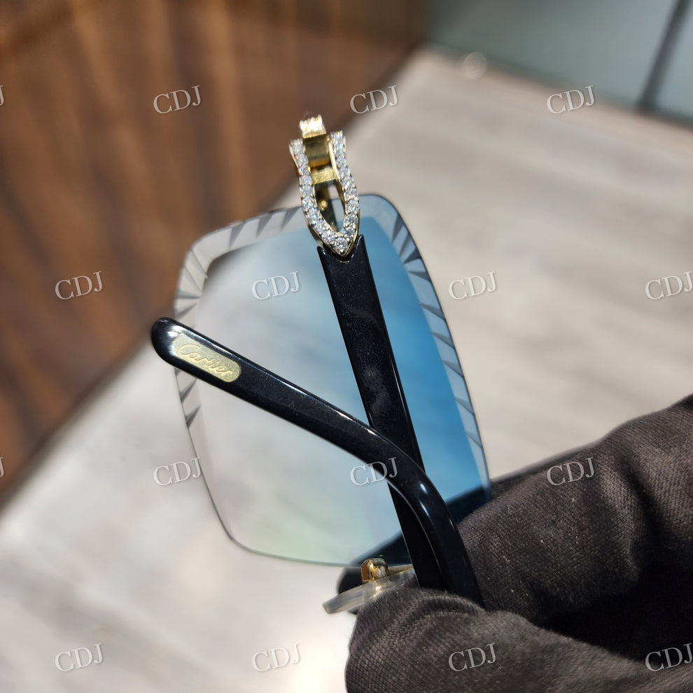 Custom Diamond Glasses
