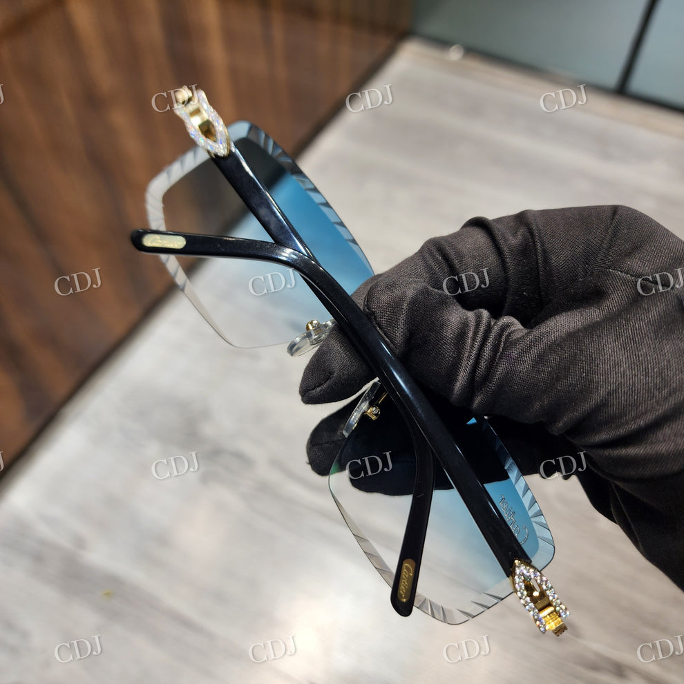 Custom Diamond Glasses