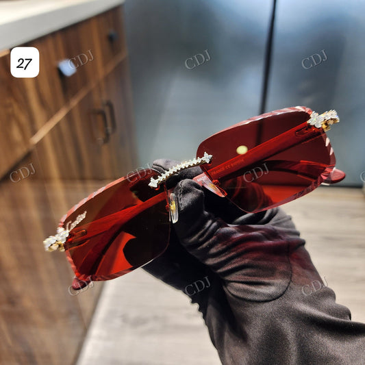 Custom Diamond Glasses