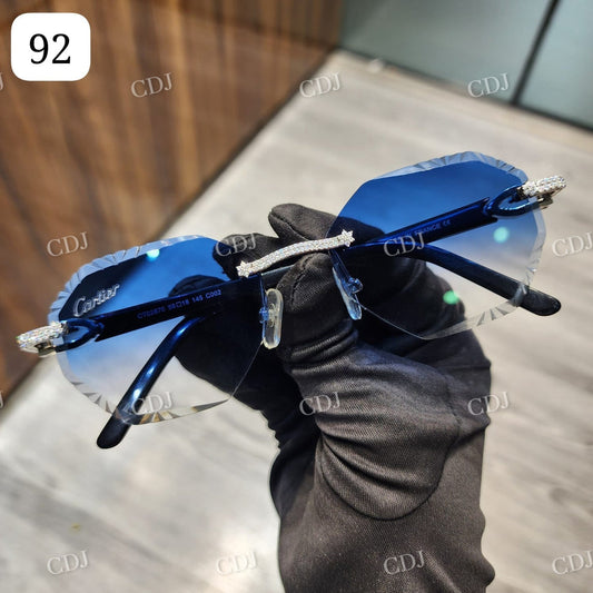 Custom Diamond Glasses