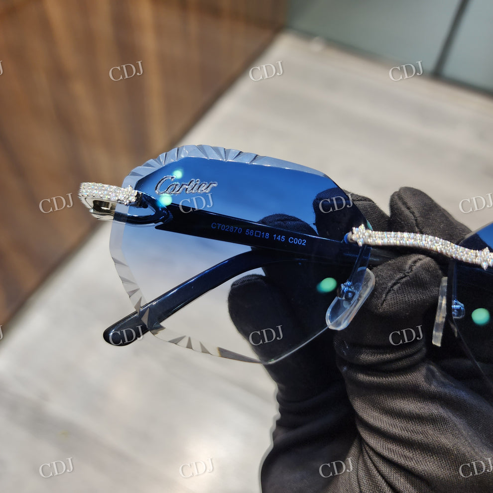 Custom Diamond Glasses