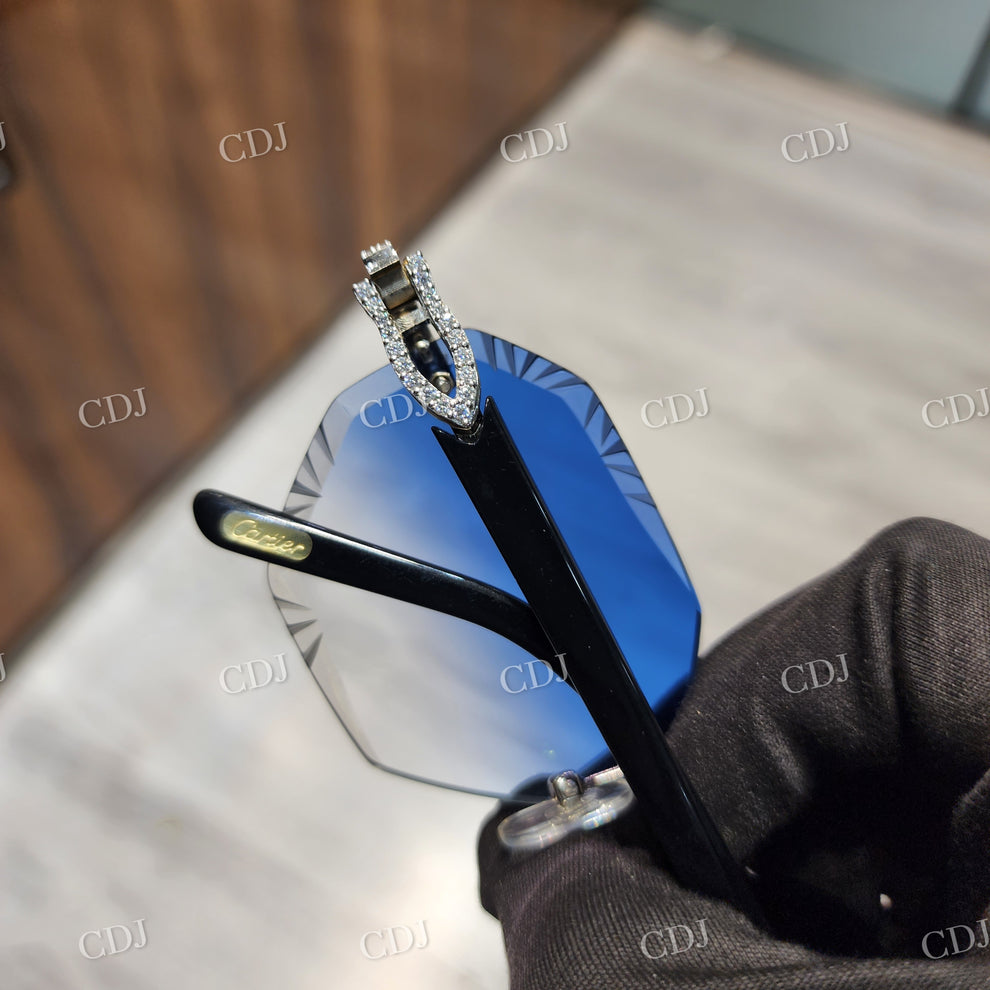 Custom Diamond Glasses