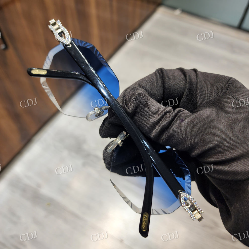 Custom Diamond Glasses